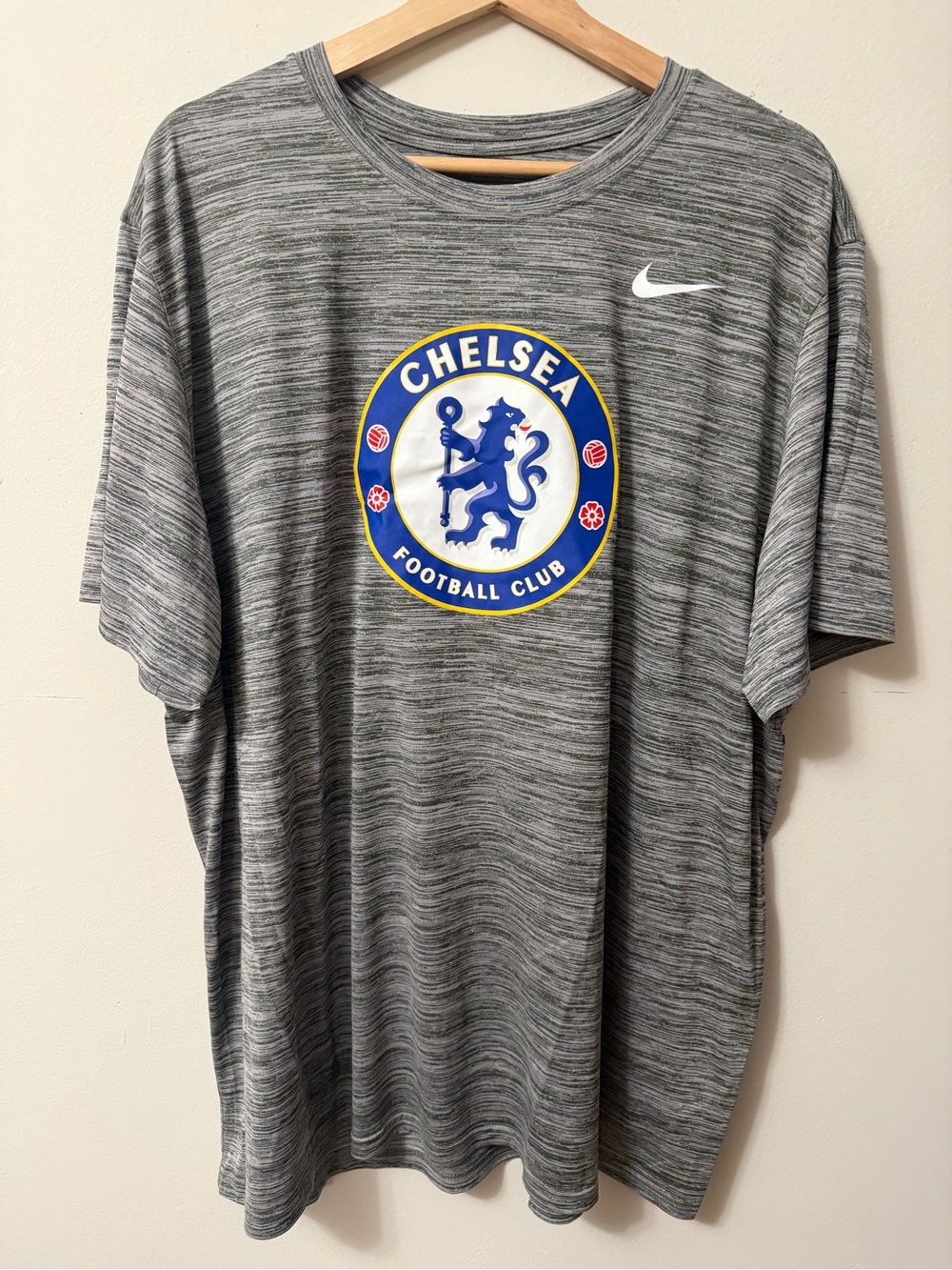 Nike Grey Chelsea FC Short Sleeve Performance Tee